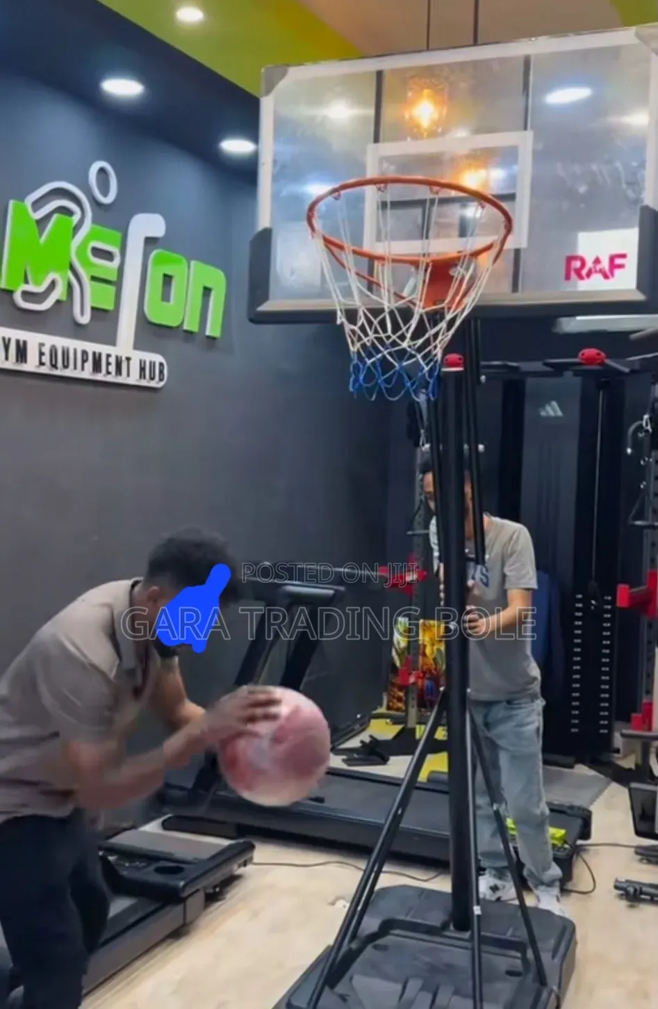 Professional-Style Basketball Hoop Stand for Training