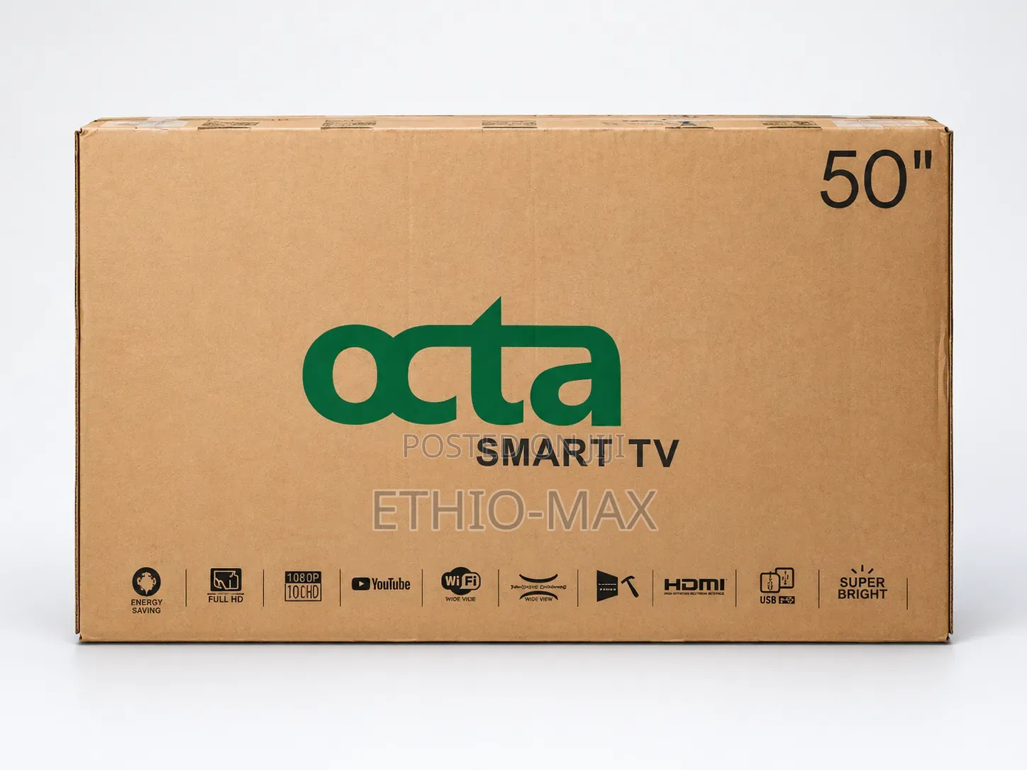 Octa TV 50" Smart Android TV – Big Screen, Smart Entertainment!