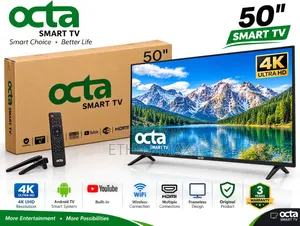 Octa TV 50" Smart Android TV – Big Screen, Smart Entertainment!