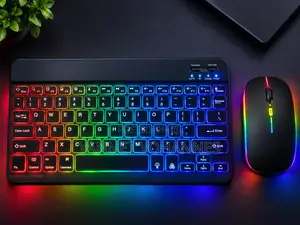 RGB Backlit Wireless Keyboard and Mouse Combo