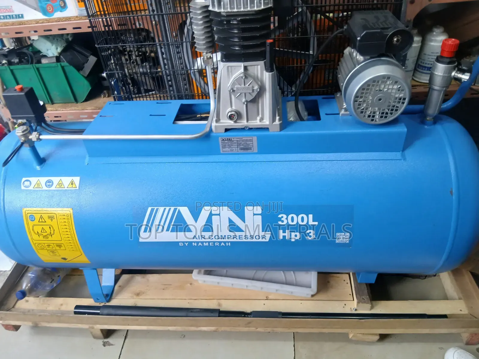 ,VINI 300L / 3 HP Belt-Driven Air Compressor