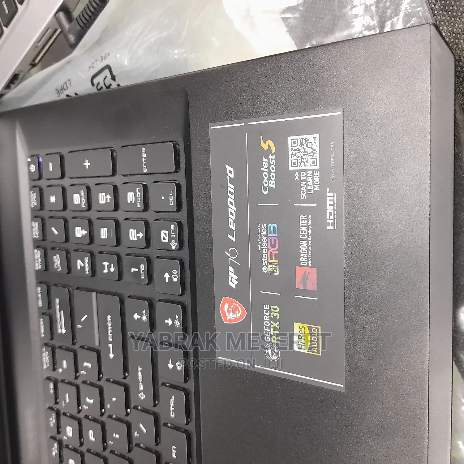 New Laptop MSI 16GB Intel Core I7 SSD 1T