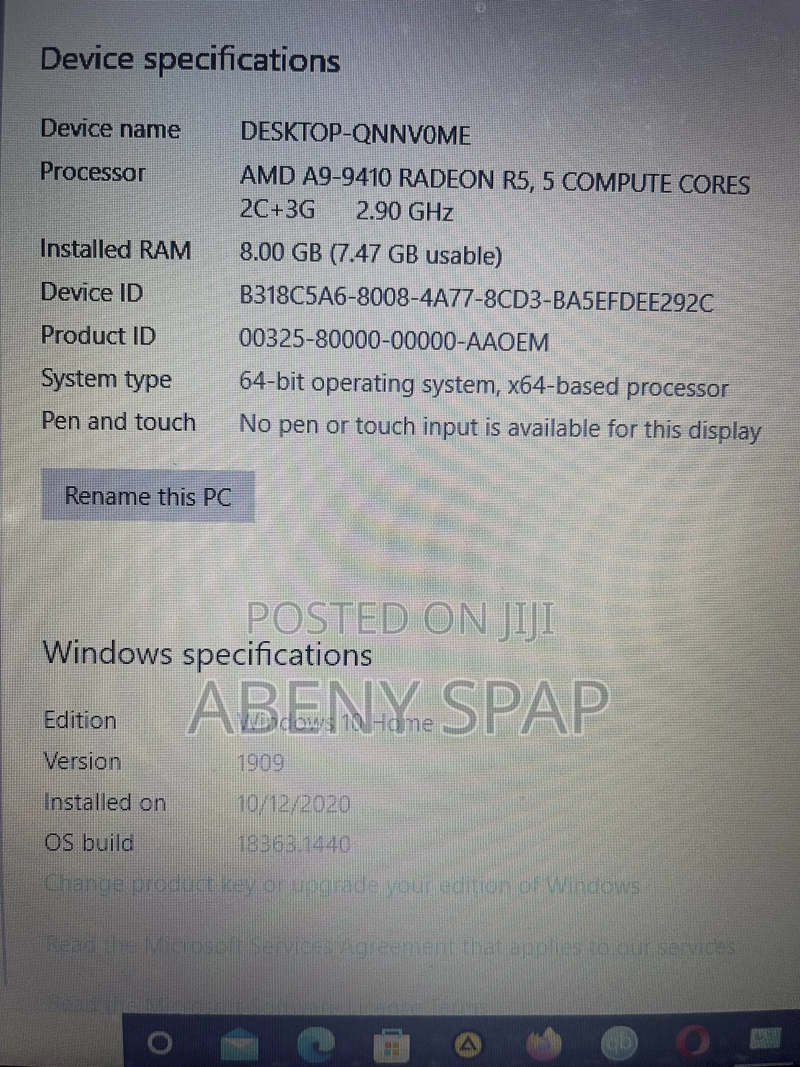 Laptop HP Chromebook 8GB AMD A10 HDD 1T