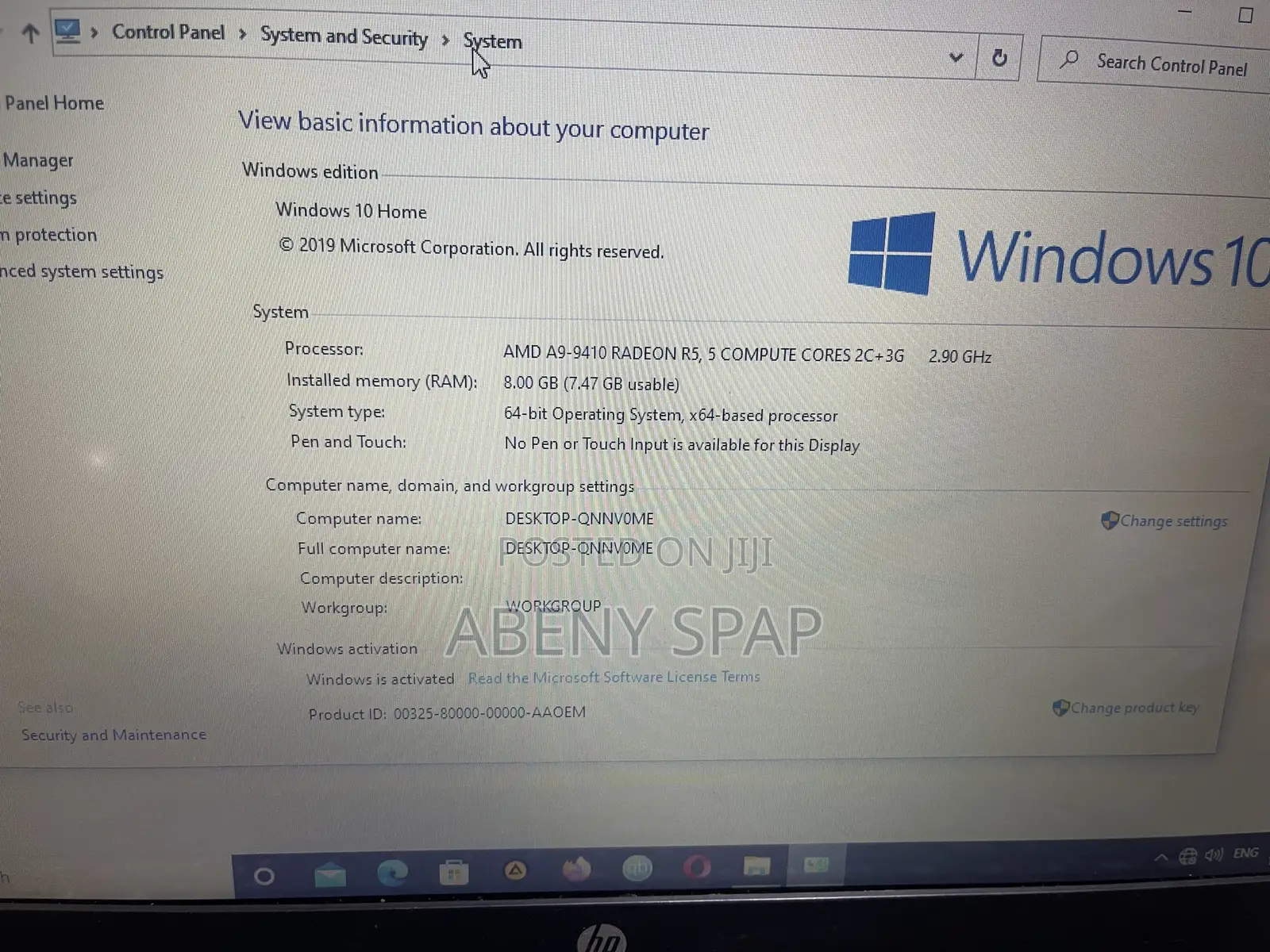 Laptop HP Chromebook 8GB AMD A10 HDD 1T