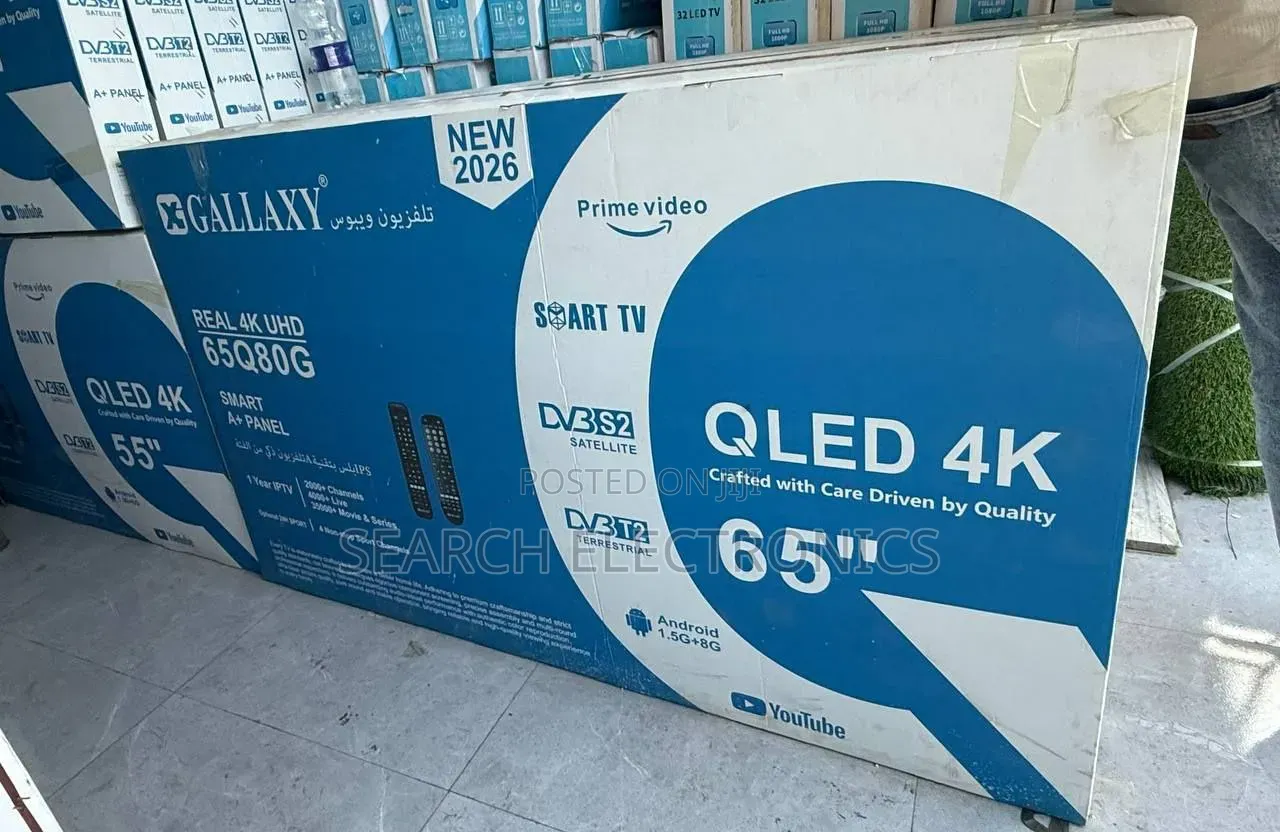 Galaxy 65 Inch Qled 4k Smart TV Premium Picture Quality | Smart