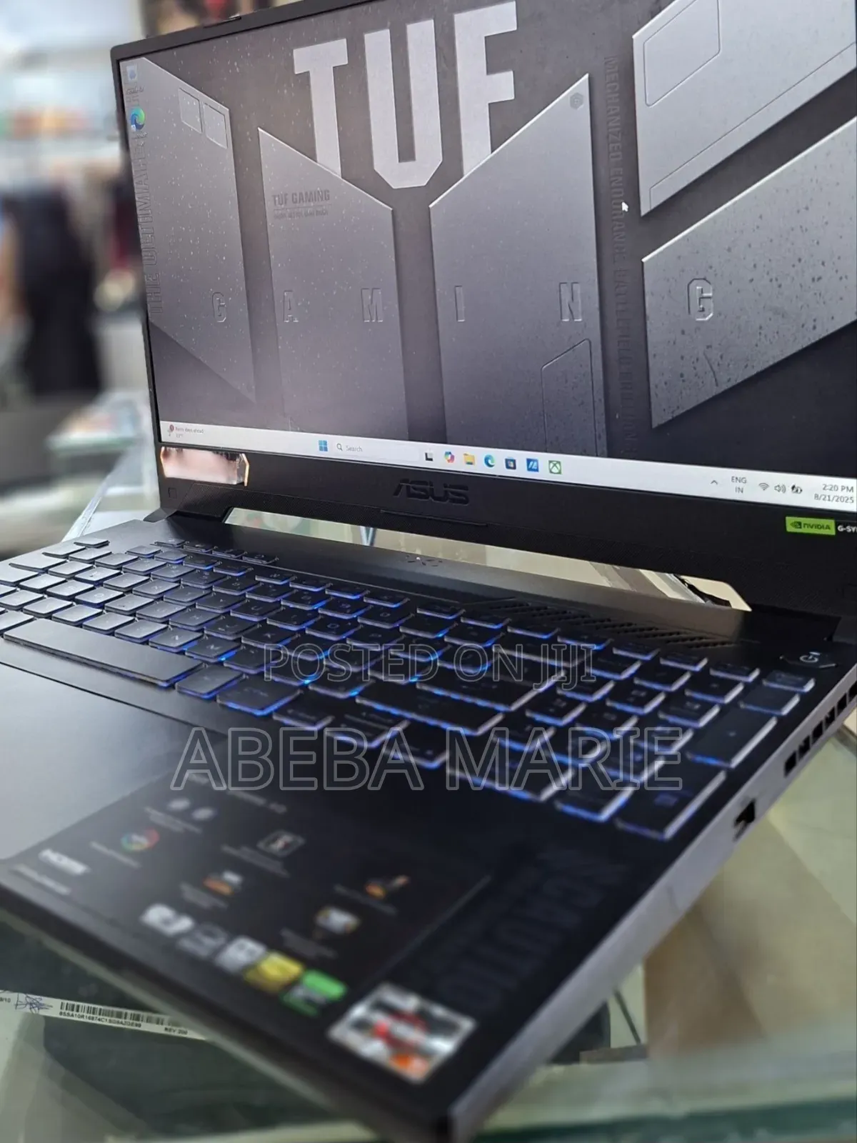 New Laptop Asus TUF Gaming A15 16GB AMD Ryzen 7 SSD 512GB