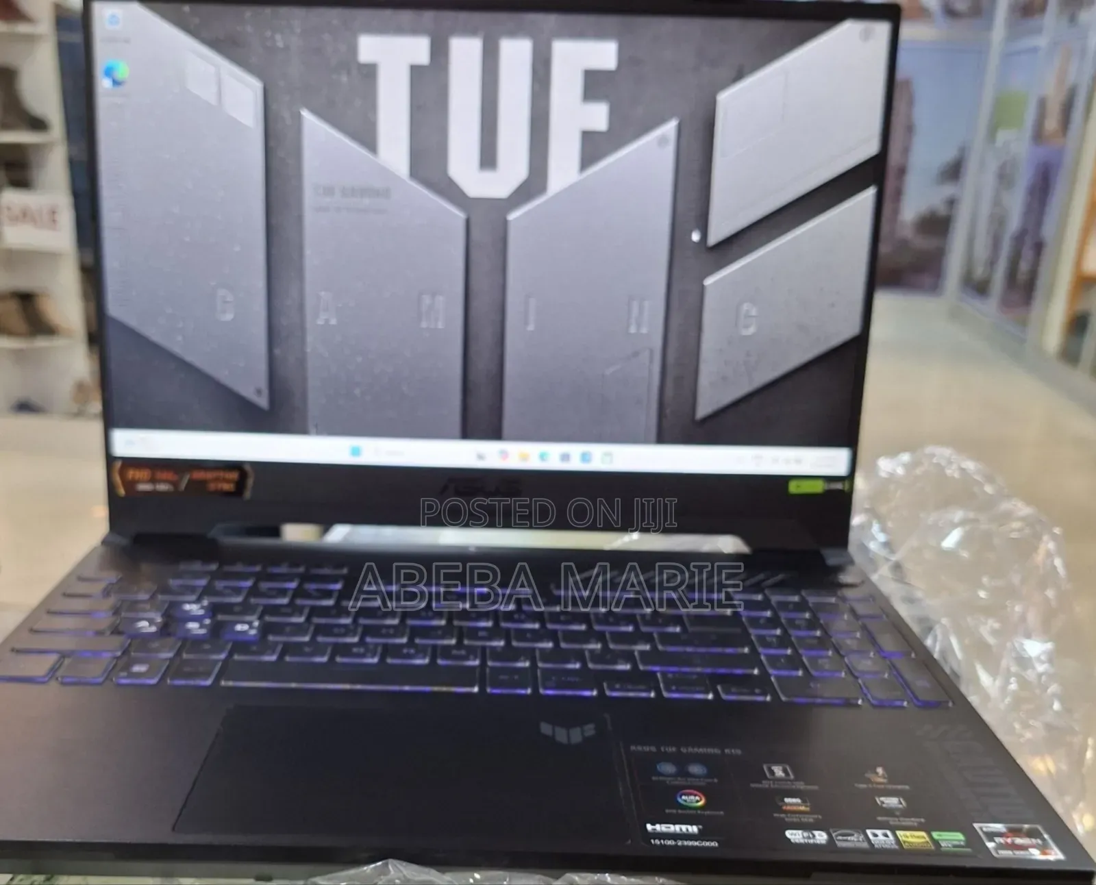 New Laptop Asus TUF Gaming A15 16GB AMD Ryzen 7 SSD 512GB