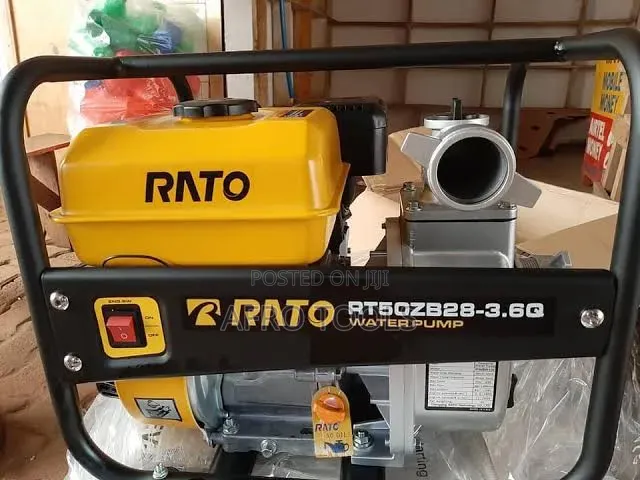 Rato 3-Inch Gasoline Water Pump for Irrigation and Agriculture