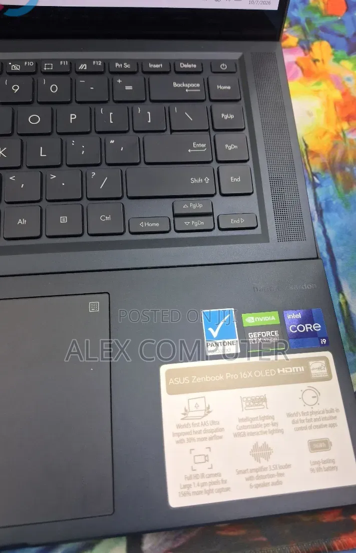 New Laptop Asus Zenbook 15 OLED 32GB Intel Core i9 SSD 1T