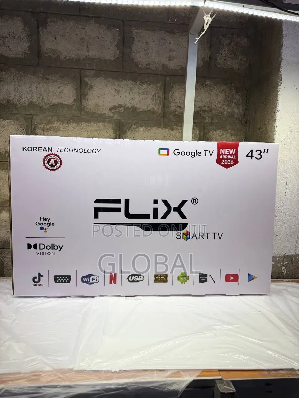 New Arrival 2026 Flix Smart TV