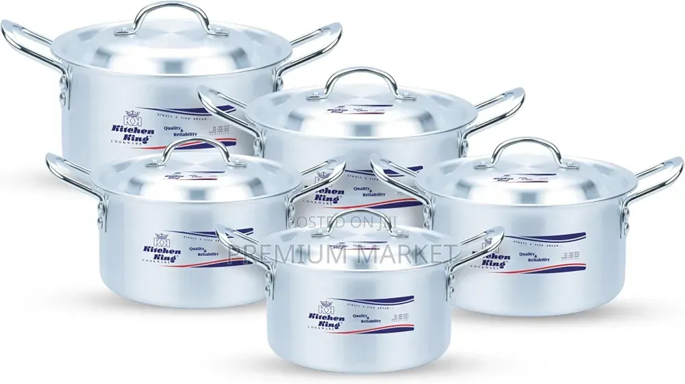 Kitchen King Casserole Multi Size Set ኦሪጅናል ኪችን ኪንግ ድስት(20cm-30cm)