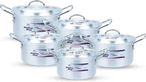 Kitchen King Casserole Multi Size Set ኦሪጅናል ኪችን ኪንግ ድስት(20cm-30cm)