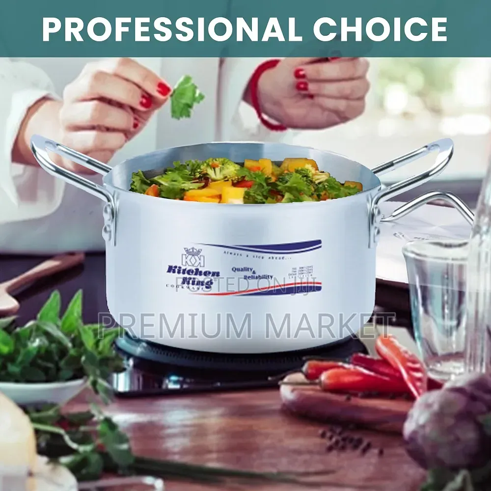 Kitchen King Casserole Multi Size Set ኦሪጅናል ኪችን ኪንግ ድስት(20cm-30cm)
