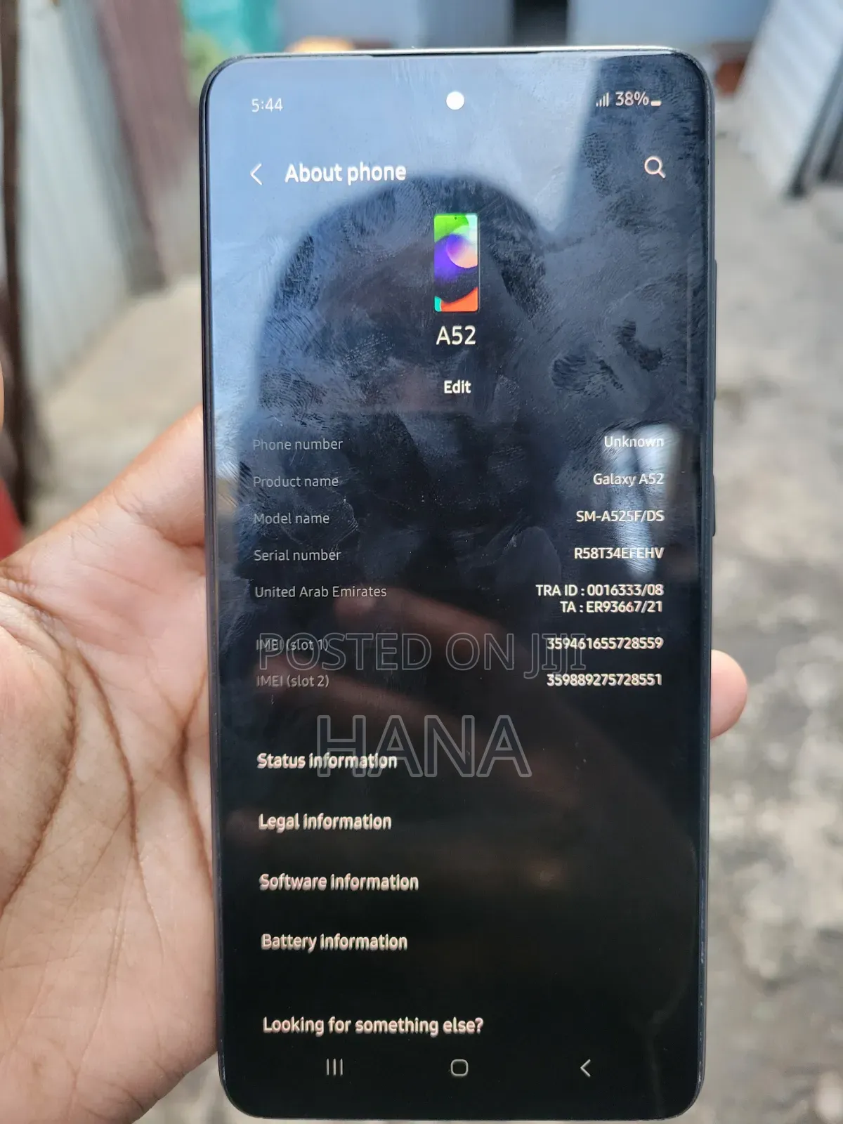 Samsung Galaxy A52 128 GB Black
