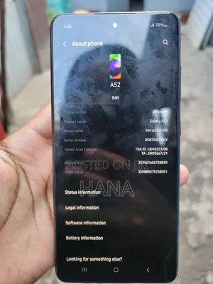 Samsung Galaxy A52 128 GB Black