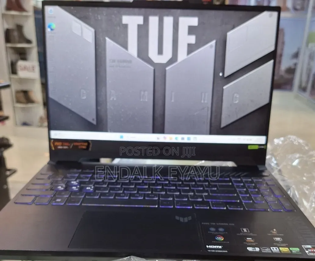 New Laptop Asus TUF Gaming A15 16GB AMD Ryzen 7 SSD 512GB