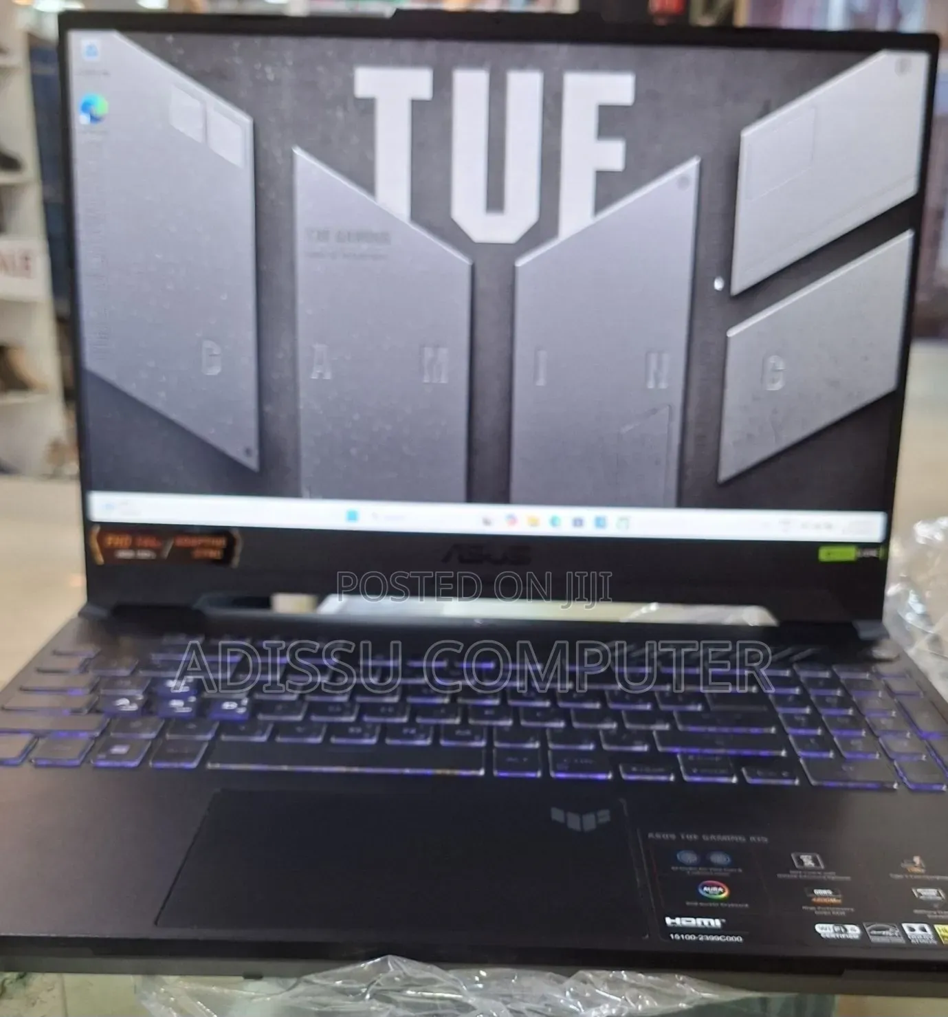 New Laptop Asus TUF Gaming A15 16GB AMD Ryzen 7 SSD 512GB