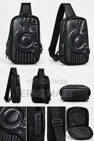 Black Carbon Front Bag