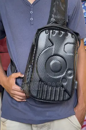 Black Carbon Front Bag