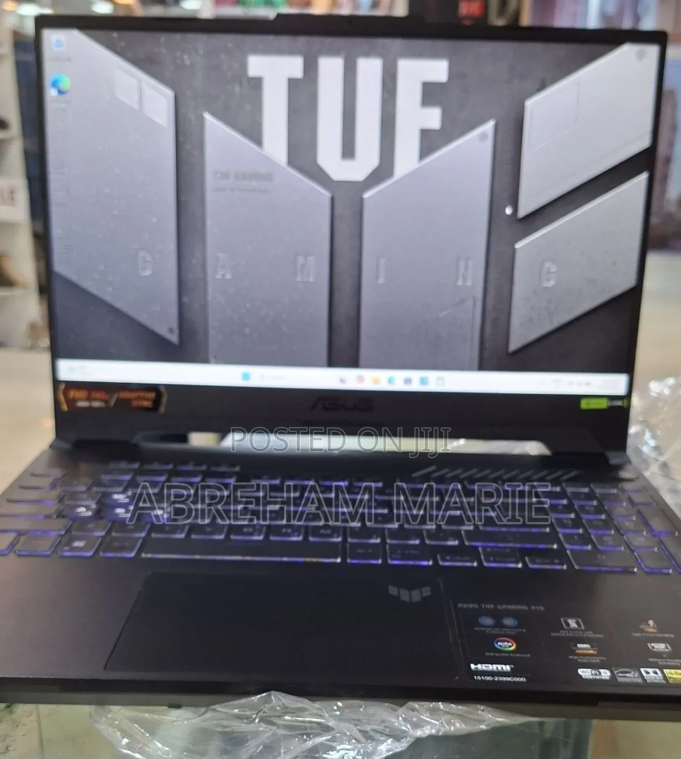 New Laptop Asus TUF Gaming A15 16GB AMD Ryzen 7 SSD 512GB