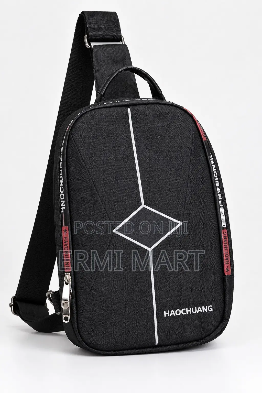 Black Front Bag