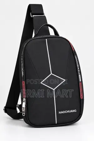Black Front Bag