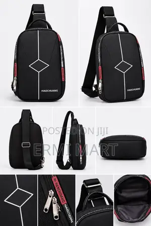 Black Front Bag