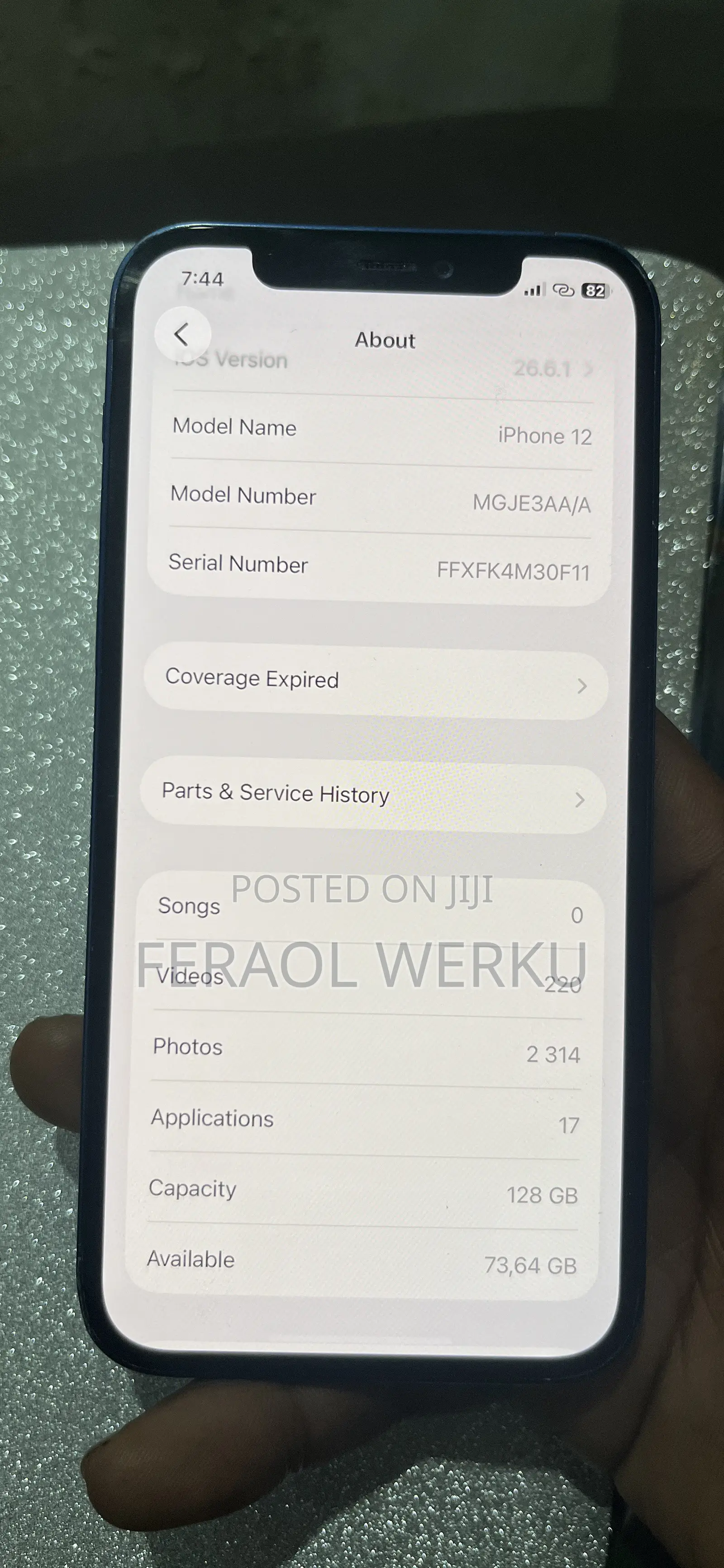 Apple iPhone 12 128 GB Blue