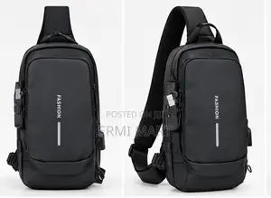 Black Front Bag