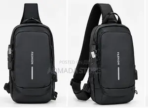 Black Front Bag