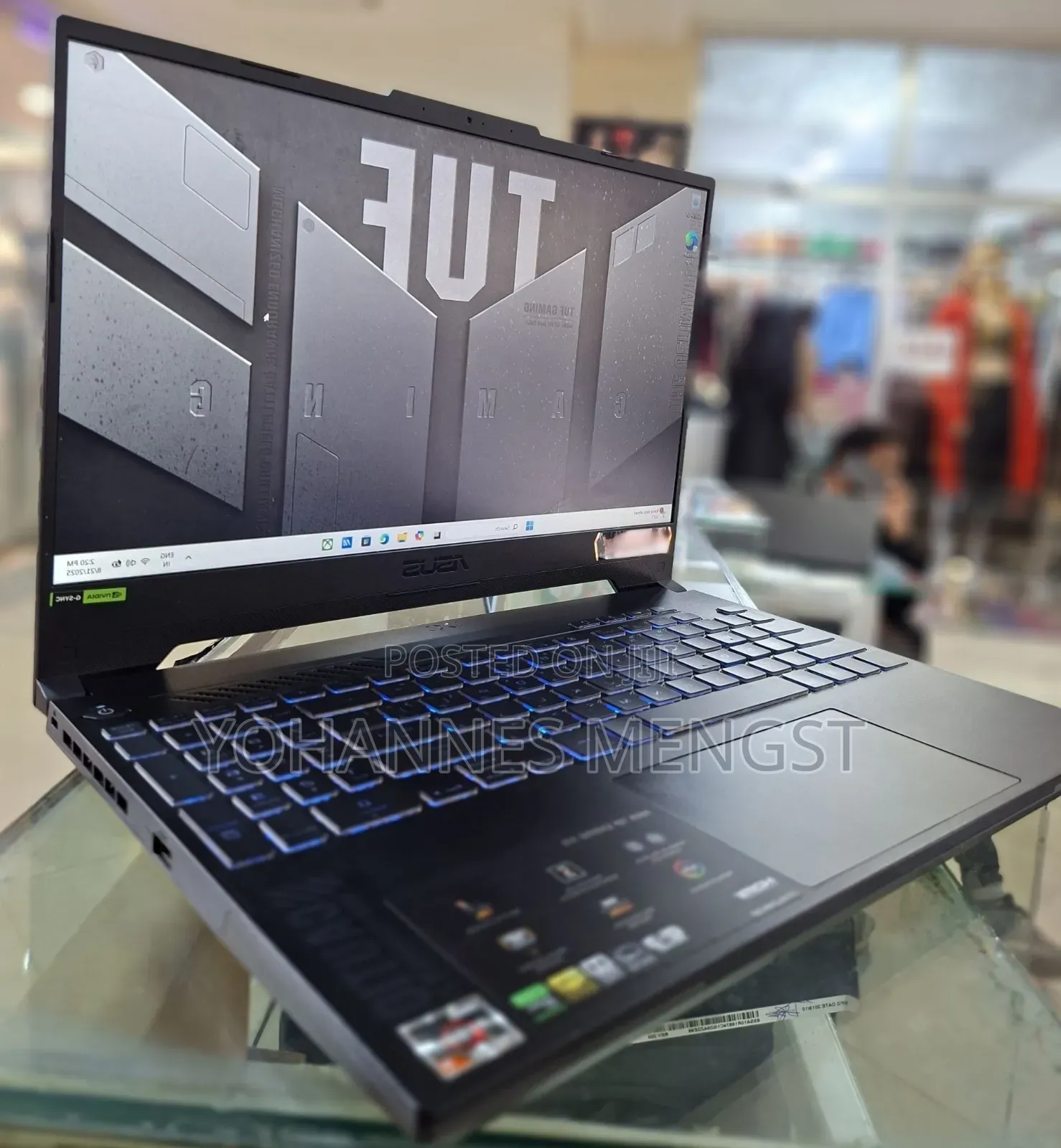 New Laptop Asus TUF Gaming A15 16GB AMD Ryzen 7 SSD 512GB