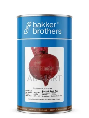 Bakker Brother Beetroot ቀይ ሥር Seed
