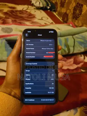 Apple iPhone 13 Pro Max 128 GB Black