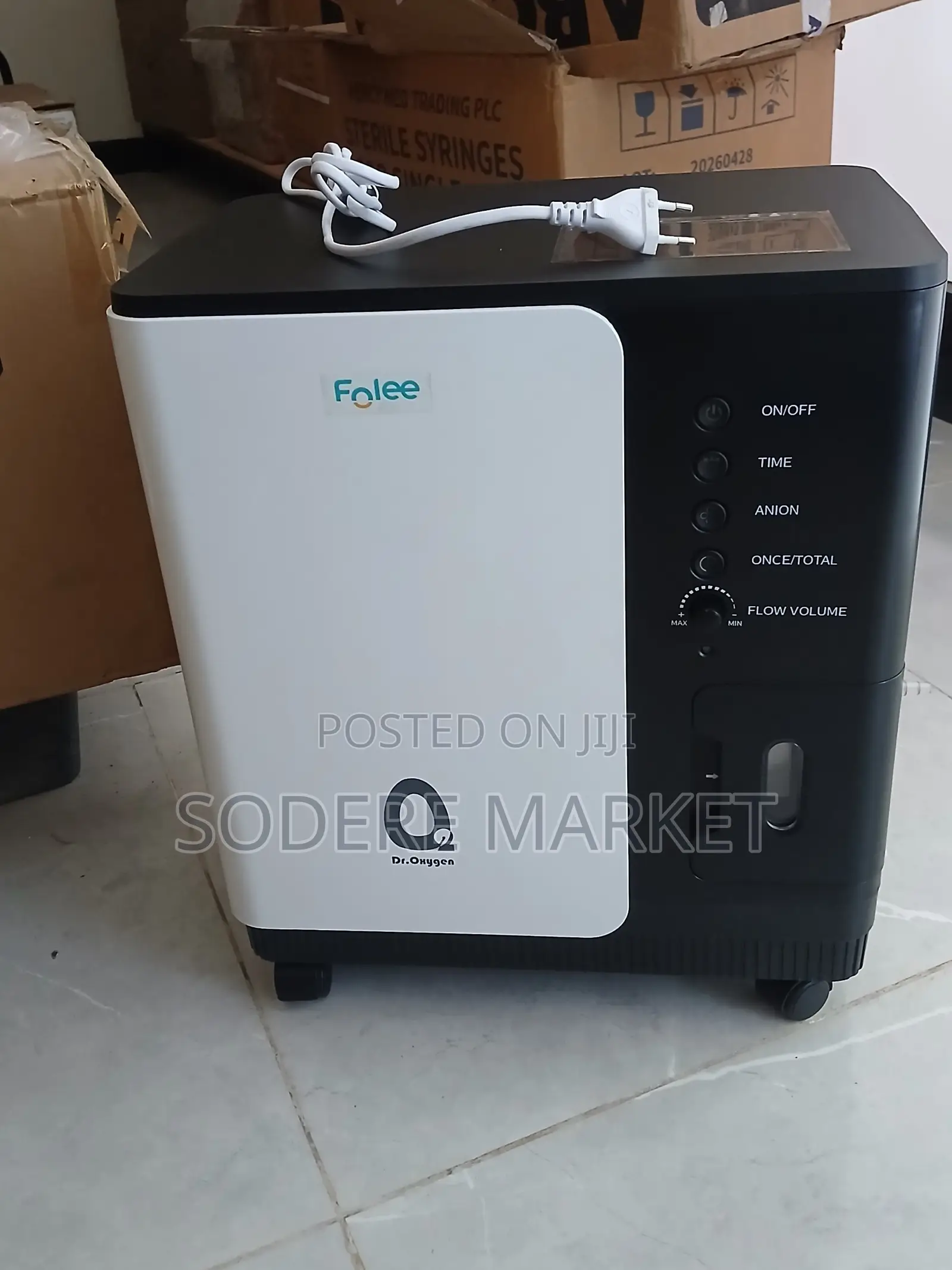Oxygen Concentrator 5 LtrEimported Molecular Sieves 24-Hour Continuous