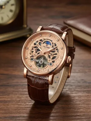Tevise Automatic Mechanical Skeleton Watch (Model Tevise Oscar