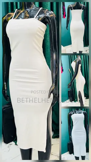 Bodycon With a Side Slit Dress