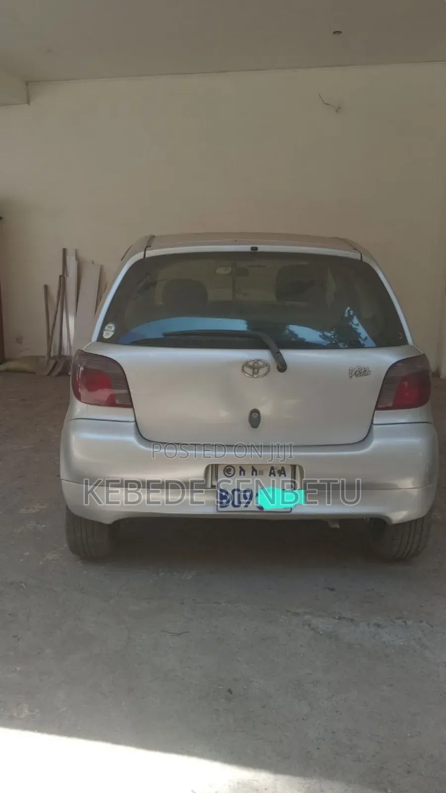 Toyota Vitz 1.0 FWD 3dr 2001 Silver