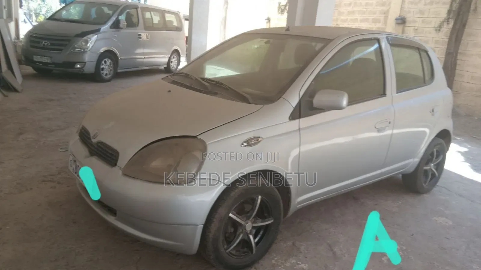 Toyota Vitz 1.0 FWD 3dr 2001 Silver
