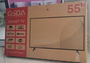GSDA TV 55-Inch Smart Android TV – 2026 Model