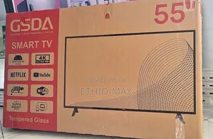 GSDA TV 55-Inch Smart Android TV – 2026 Model