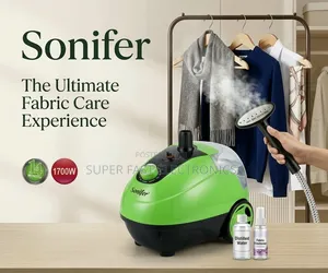 Sonifer Garment Steamer. Featuring a Powerful 1700W