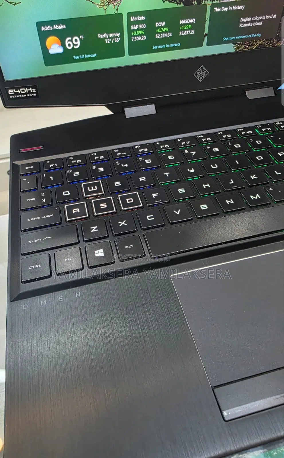 New Laptop HP Omen 16 16GB Intel Core i7 SSD 1T