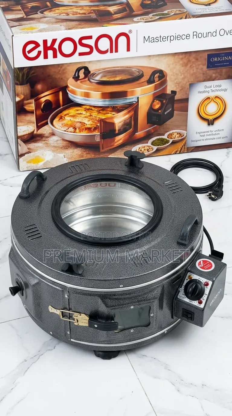 Ekosan Original Masterpiece Round Oven ኢኮሰን የዳቦ መጋገሪያ ኦቭን