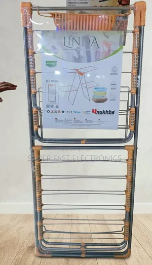 LINDA Laundry Drying Rack – Adjustable Clothes Drying Stand