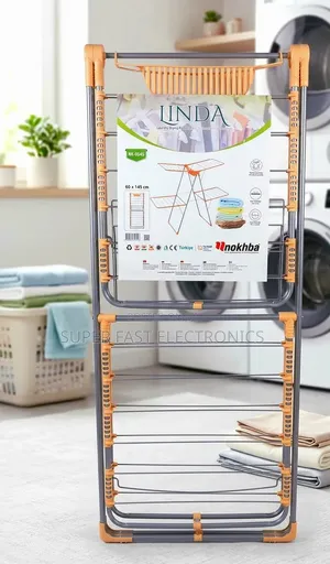 LINDA Laundry Drying Rack – Adjustable Clothes Drying Stand