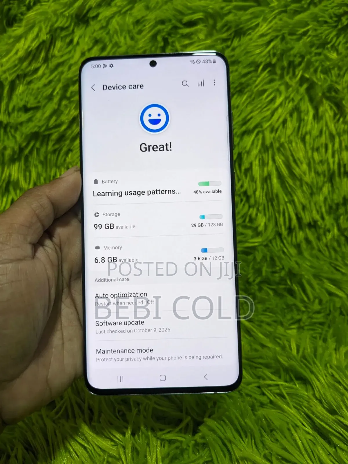 New Samsung Galaxy S20+ 5G 128 GB Black