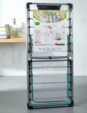 Laundry Drying Rack – 60 × 145 Cm Linda NK-0545 Heavy-Duty Foldable