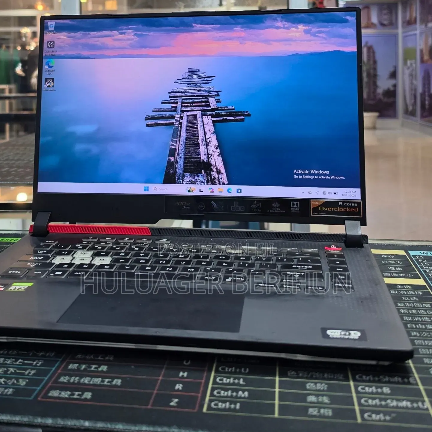 New Laptop Asus ROG Strix G15 16GB AMD Ryzen 9 SSD 512GB
