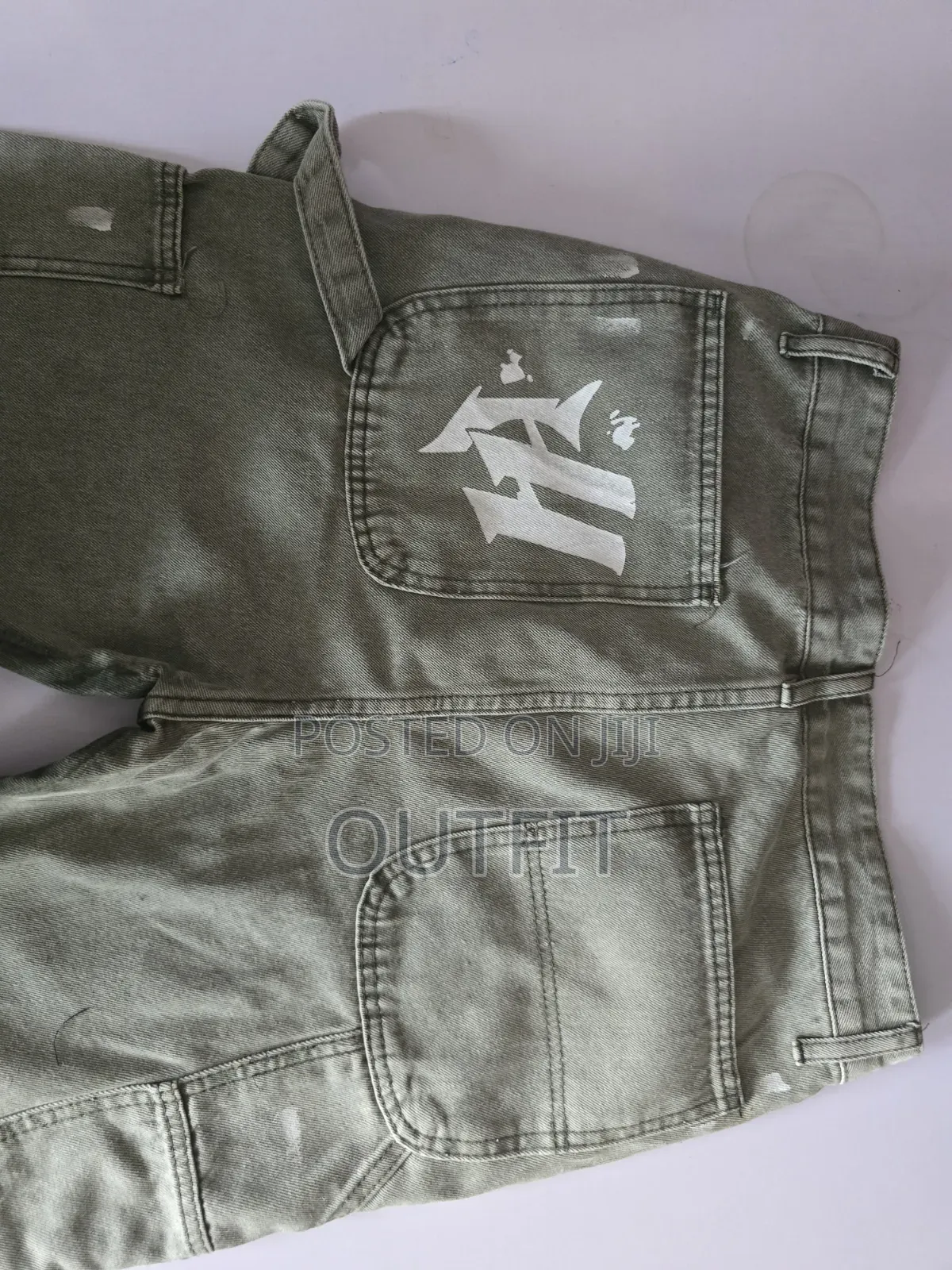 Hollywood Hideout Graphic Patchwork Pants