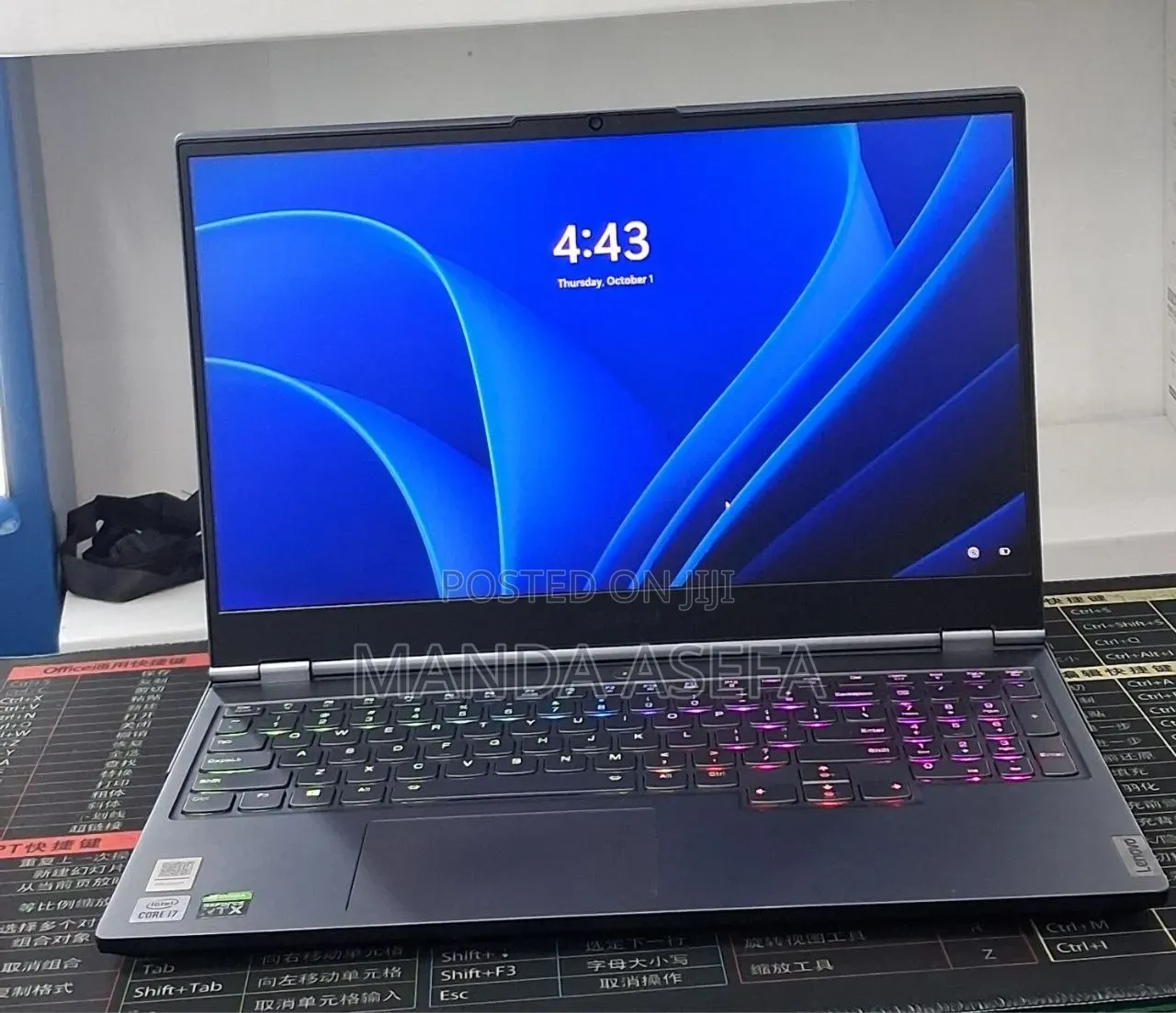 New Laptop Lenovo Legion 7 16GB Intel Core i7 SSD 512GB